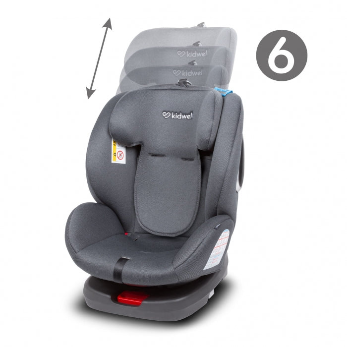 Scaun auto Kidwell Ventura 0-36 Kg - Dark Gray