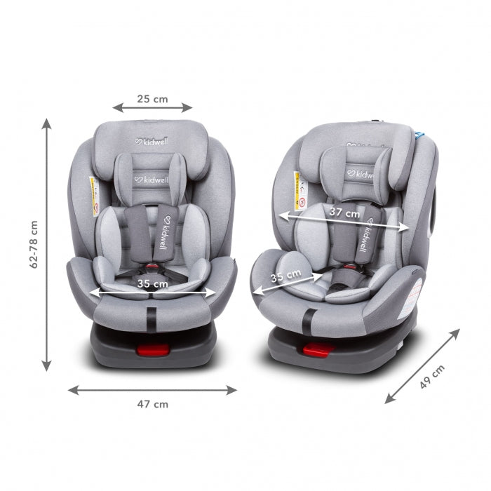 Scaun auto Kidwell Ventura 0-36 Kg - Gray