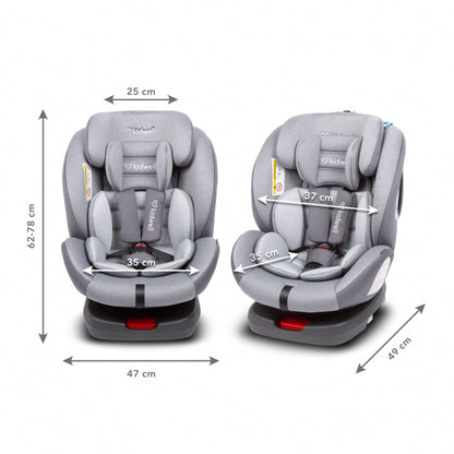 Scaun auto Kidwell Ventura 0-36 Kg - Gray