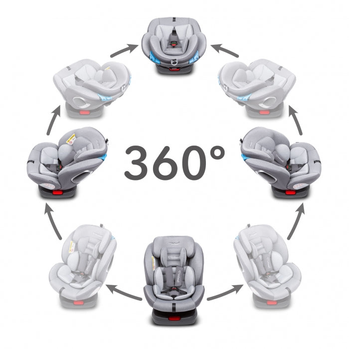 Scaun auto Kidwell Ventura 0-36 Kg - Gray