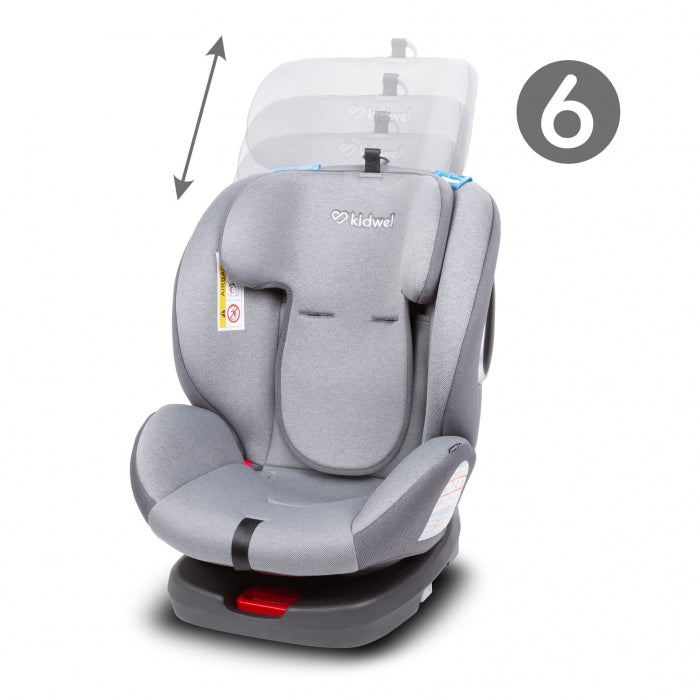 Scaun auto Kidwell Ventura 0-36 Kg - Gray