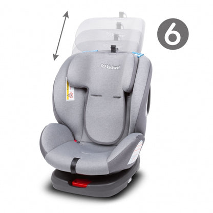 Scaun auto Kidwell Ventura 0-36 Kg - Gray