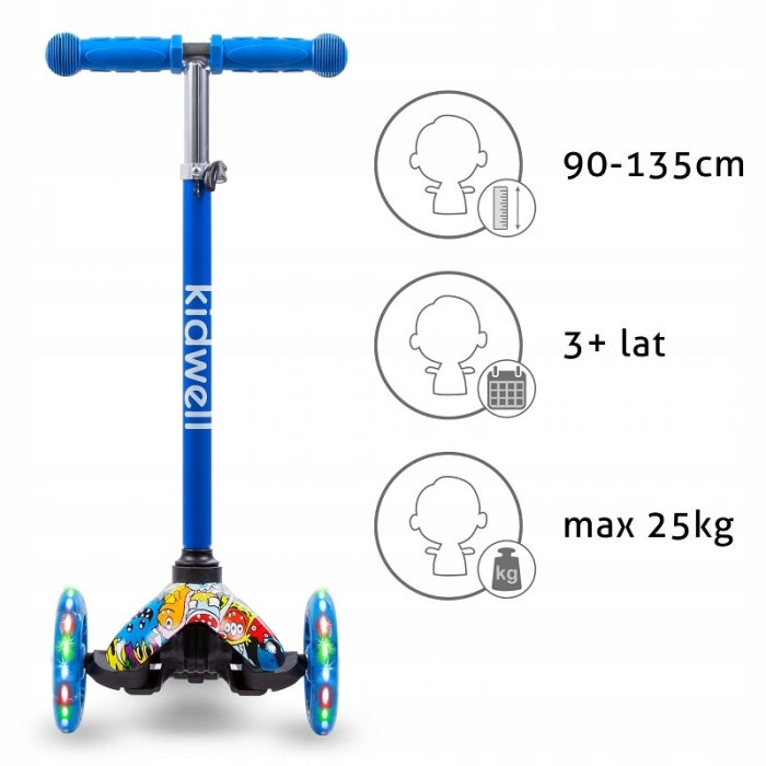 Trotineta Kidwell UNO - Monsters