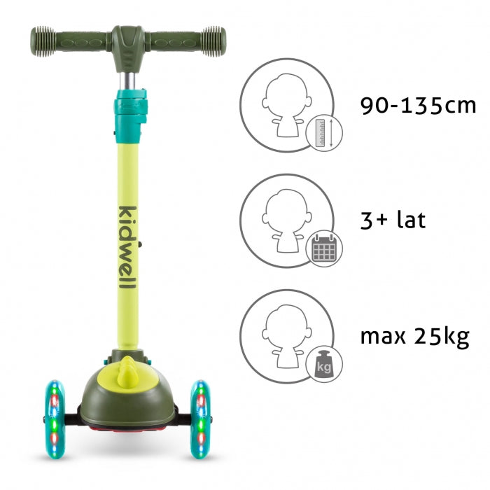 Trotineta Kidwell ZOOCAR - Dinosaur
