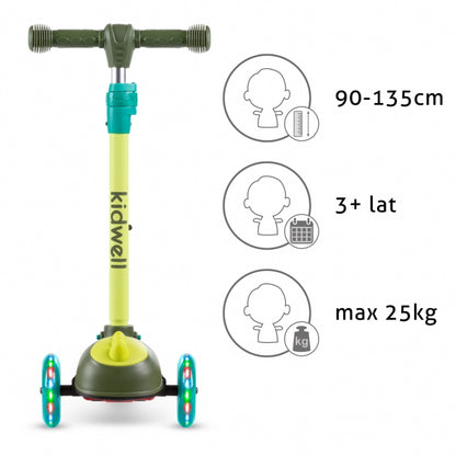 Trotineta Kidwell ZOOCAR - Dinosaur