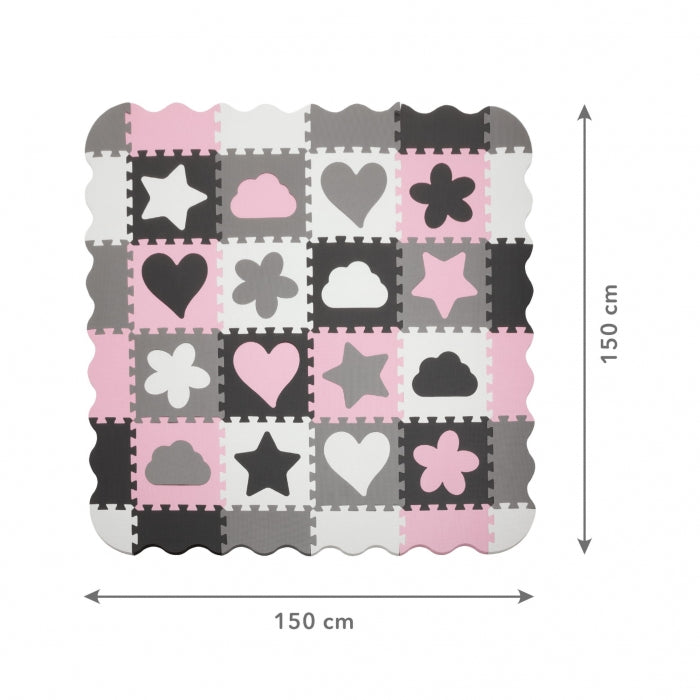 Salteluta de joaca tip puzzle Kidwell HAPPY - Love