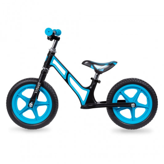 Bicicleta fara pedale cu cadru din magneziu Kidwell COMET - Black Blue
