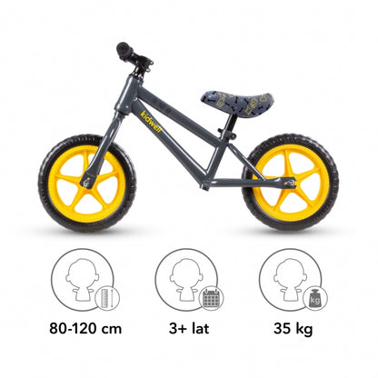 Bicicleta fara pedale cu roti din spuma EVA Kidwell MUNDO - Dogs