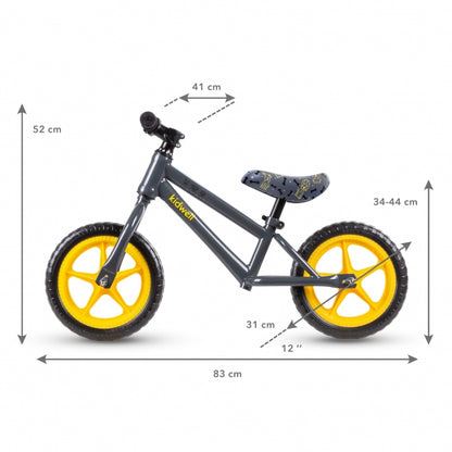 Bicicleta fara pedale cu roti din spuma EVA Kidwell MUNDO - Dogs