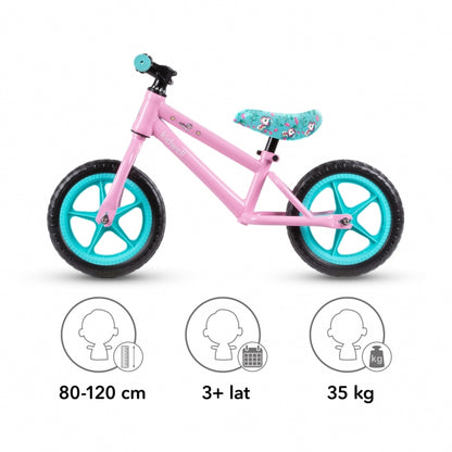 Bicicleta fara pedale cu roti din spuma EVA Kidwell MUNDO - Unicorn - Resigilat