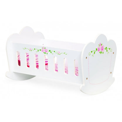 Patut balansoar din lemn pentru papusi Ecotoys PH12B018