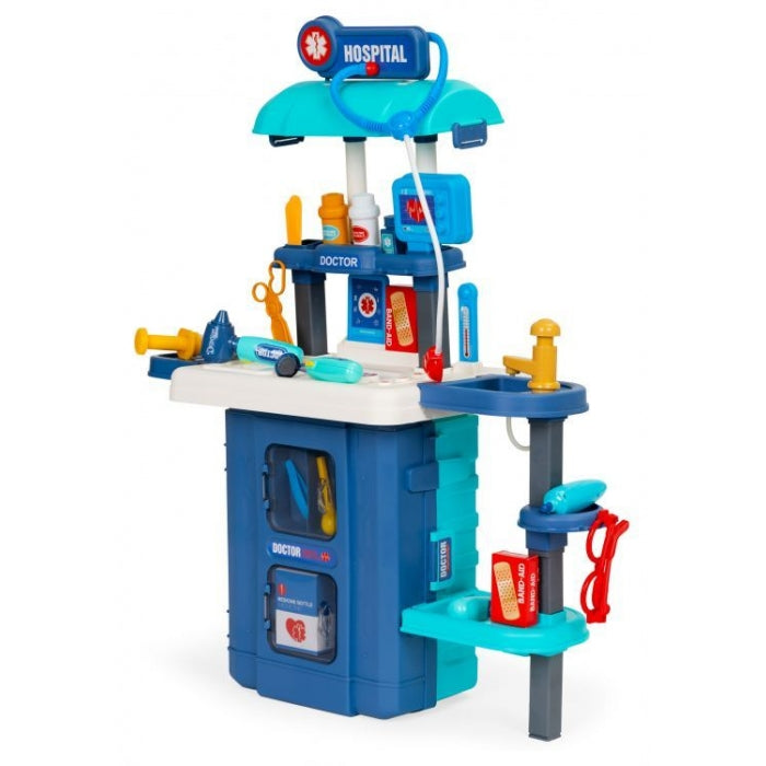 Set de joaca pentru copii cu 19 accesorii Ecotoys HC507013 - Doctor