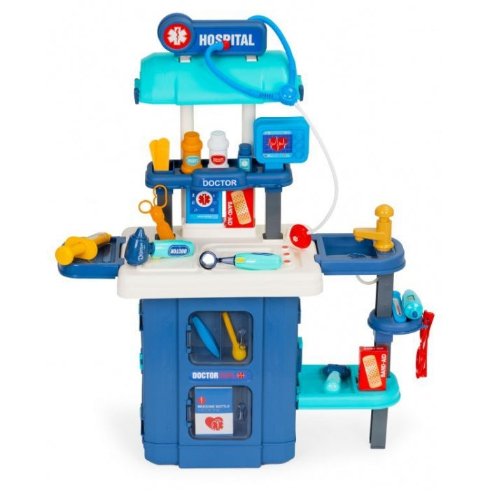 Set de joaca pentru copii cu 19 accesorii Ecotoys HC507013 - Doctor
