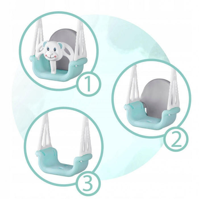 Leagan de gradina Ricokids Ursulet 770100 - Turcoaz