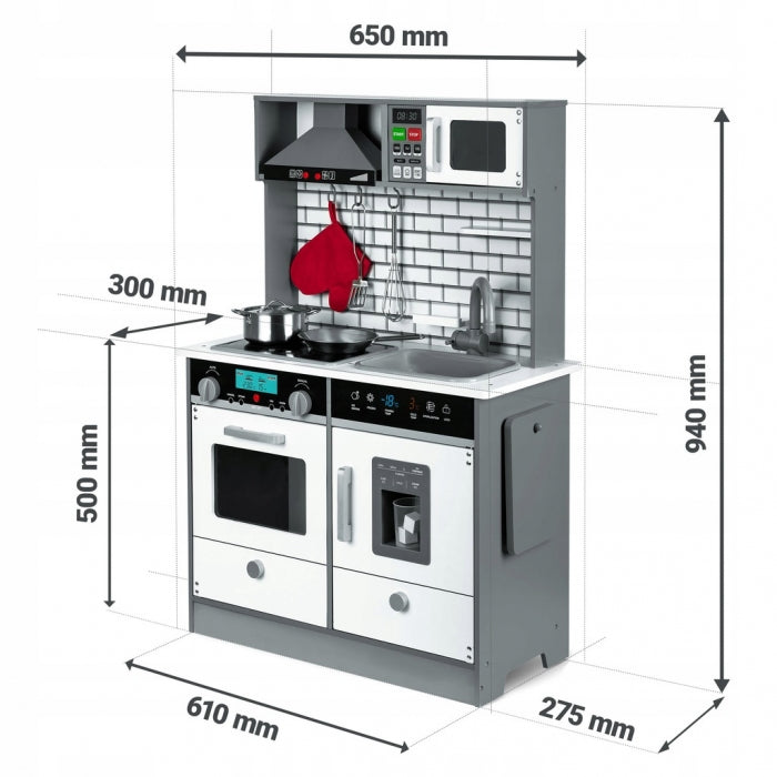 Bucatarie din lemn Ricokids RC-796