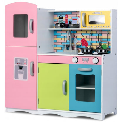 Bucatarie din lemn cu aceesorii Ricokids 7834