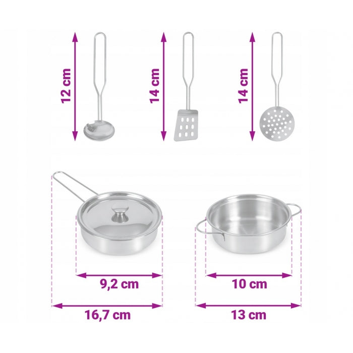 Bucatarie din lemn cu aceesorii Ricokids 7834