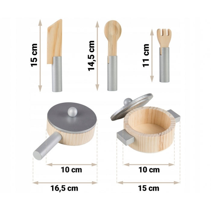 Bucatarie din lemn Ricokids 7835