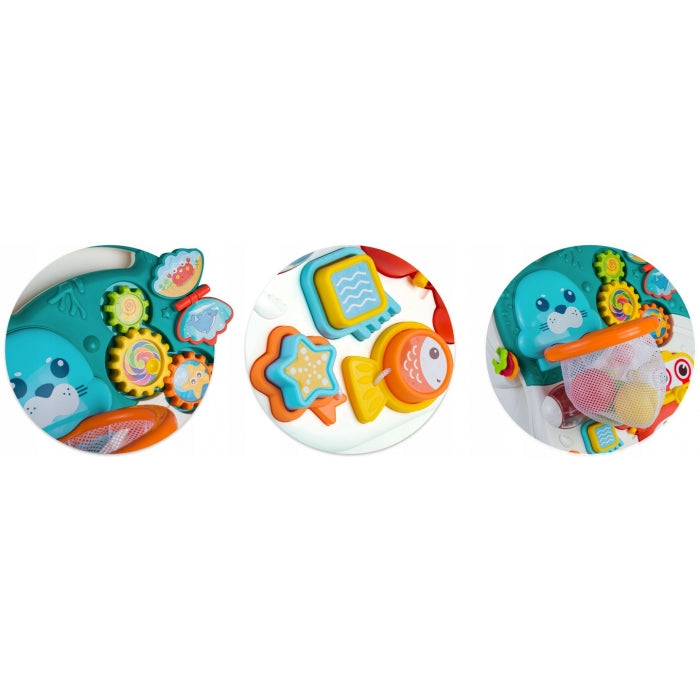 Antemergator educational 2 in 1 Ricokids RK-810 Alb cu albastru