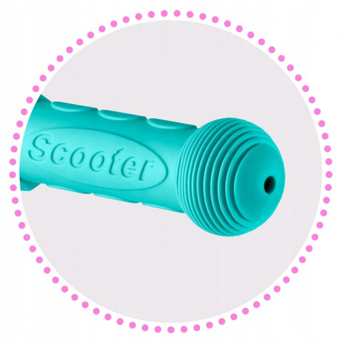 Trotineta cu roti cu LED Ricokids Loco 765104 - Turcoaz cu roz