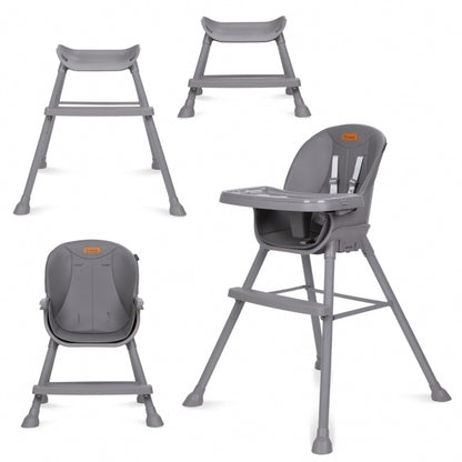 Scaun de masa 4 in 1 Kidwell EATAN Gray