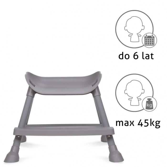 Scaun de masa 4 in 1 Kidwell EATAN Gray