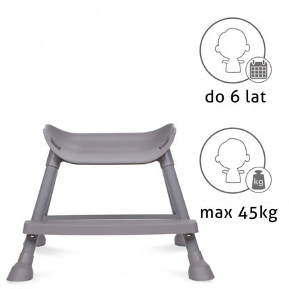 Scaun de masa 4 in 1 Kidwell EATAN Gray