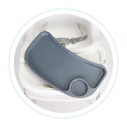 Scaun de masa 2 in 1 Ecotoys HC-135 - Alb