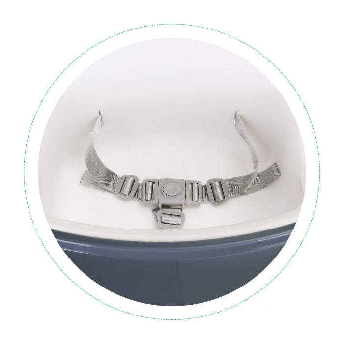 Scaun de masa 2 in 1 Ecotoys HC-135 - Alb