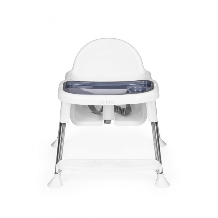 Scaun de masa 2 in 1 Ecotoys HC-135 - Alb