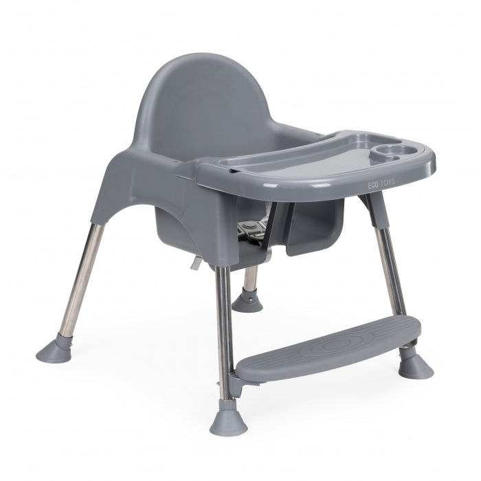 Scaun de masa 2 in 1 Ecotoys HC-135 - Gri