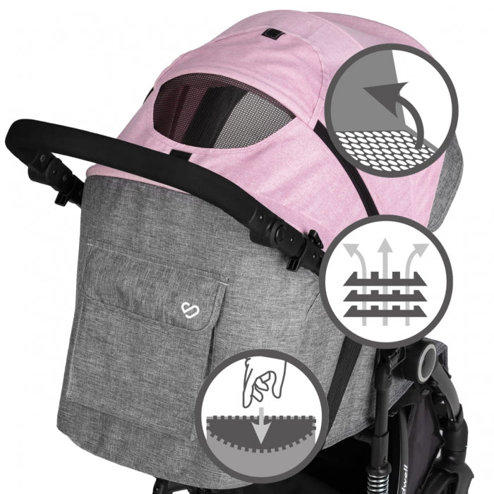 Carucior sport Kidwell CARELL Pink