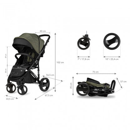 Carucior sport Kidwell CARELL Khaki