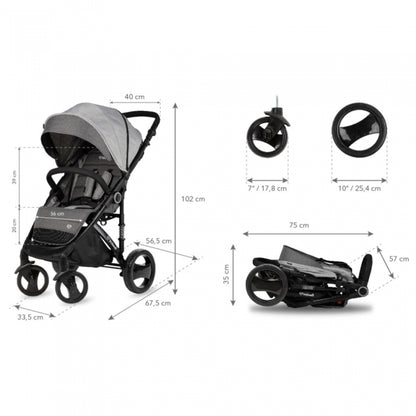 Carucior sport Kidwell CARELL Light Gray