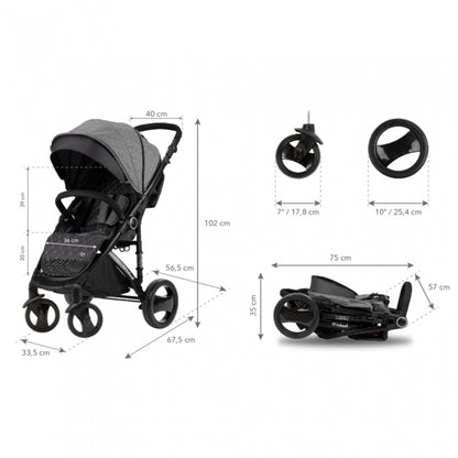 Carucior sport Kidwell CARELL Dark Gray