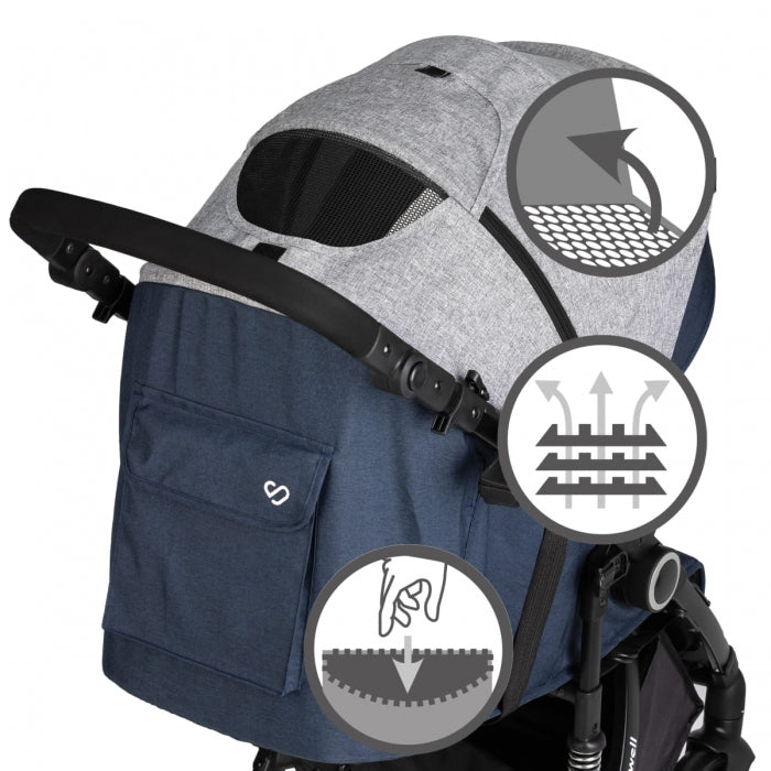 Carucior sport Kidwell CARELL Dark Blue
