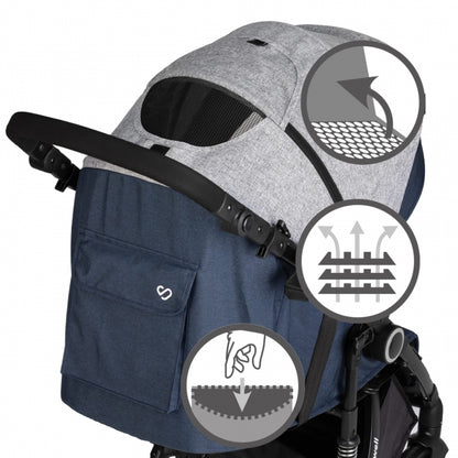 Carucior sport Kidwell CARELL Dark Blue