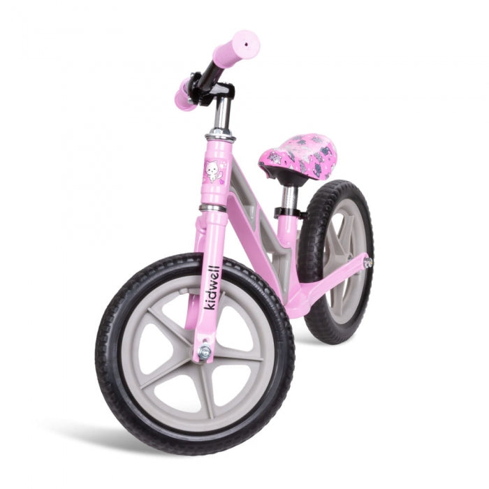Bicicleta fara pedale cu cadru din magneziu Kidwell COMET - Pink Gray - Resigilat