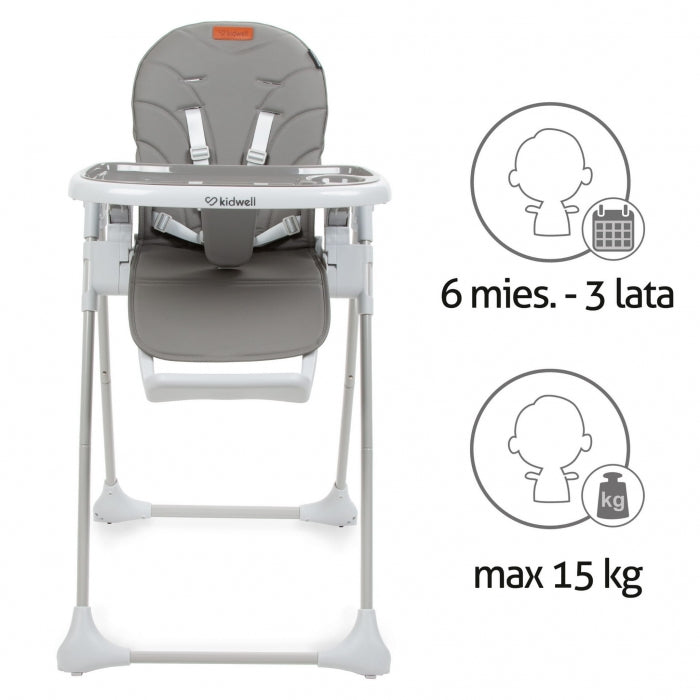 Scaun de masa multifunctional Kidwell BENO - Gray
