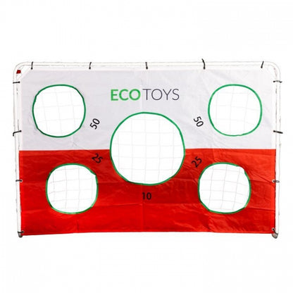 Poarta de fotbal cu prelata Ecotoys DS8011