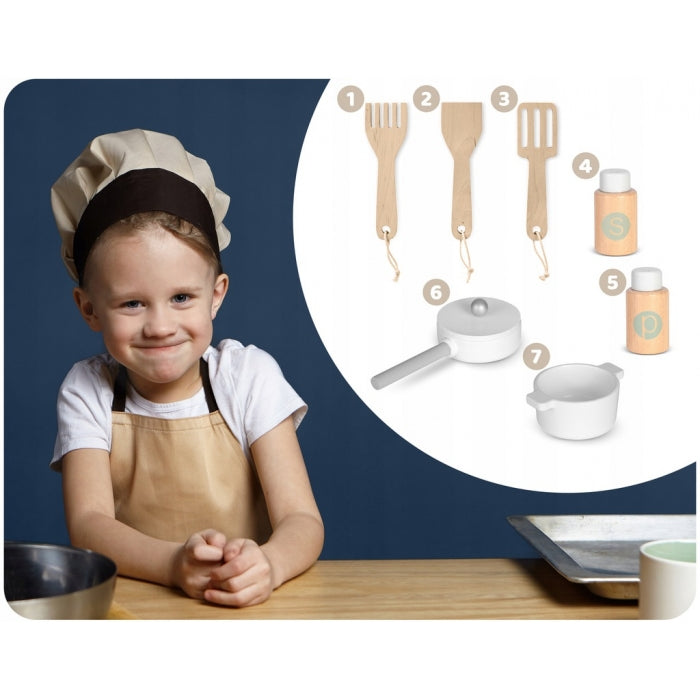 Bucatarie din lemn pentru copii Ricokids RC-794