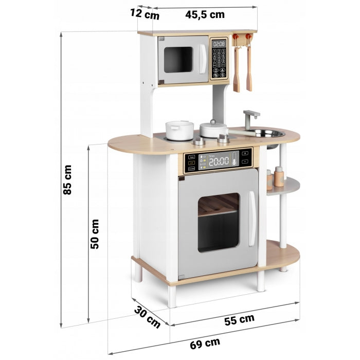 Bucatarie din lemn pentru copii Ricokids RC-794