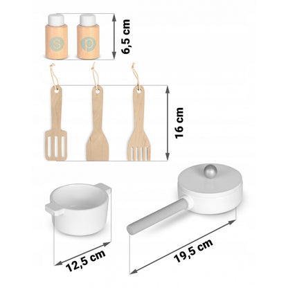 Bucatarie din lemn pentru copii Ricokids RC-794