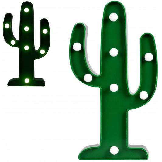 Lampa de veghe in forma de cactus Ricokids 740901 - Verde