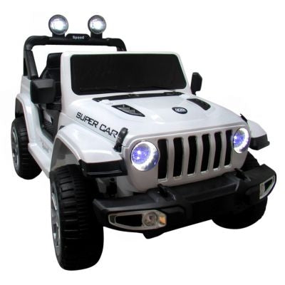 Jeep electric 4 X 4 cu telecomanda R-Sport X4 TS-938 - Alb