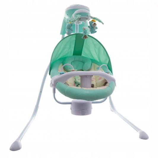 Balansoar electric EURObaby TY801M - Verde