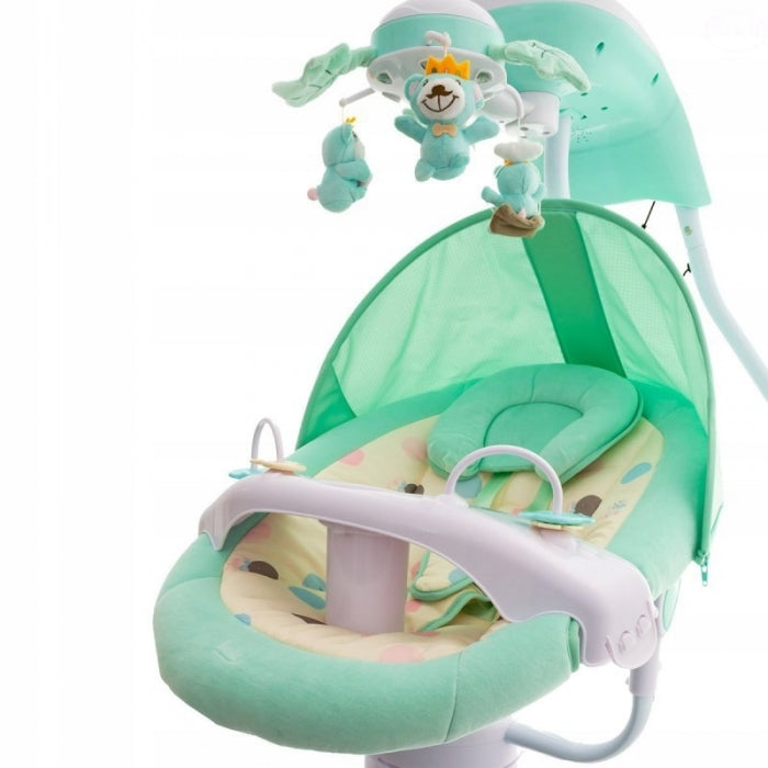 Balansoar electric EURObaby TY801M - Verde