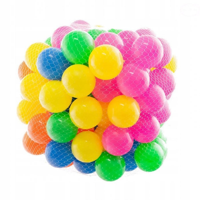 Set 100 bile colorate pentru diverse activitati EURObaby Z60-100