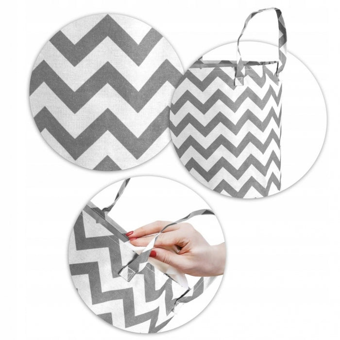 Cos mare pentru depozitarea jucariilor Nukido - Gri