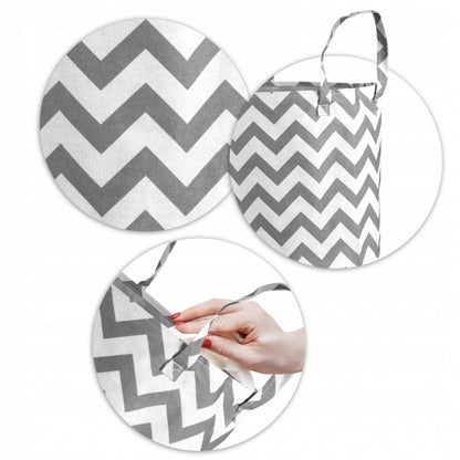 Cos mare pentru depozitarea jucariilor Nukido - Gri